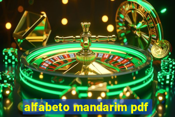 alfabeto mandarim pdf